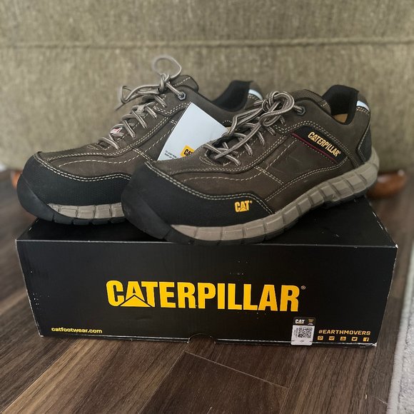 Caterpillar Other - NWT - Caterpillar CAT Men's Metal Free Streamline Leather Composite Toe Shoes